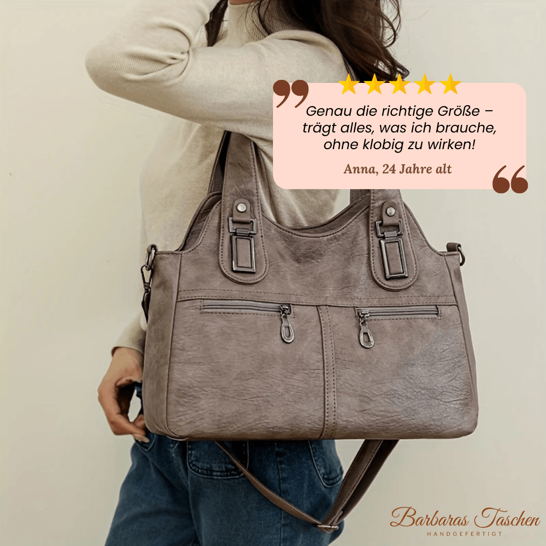 Slim Everyday Bag - Shoulder Bag-Calm Wears-Braun-Calm Wears