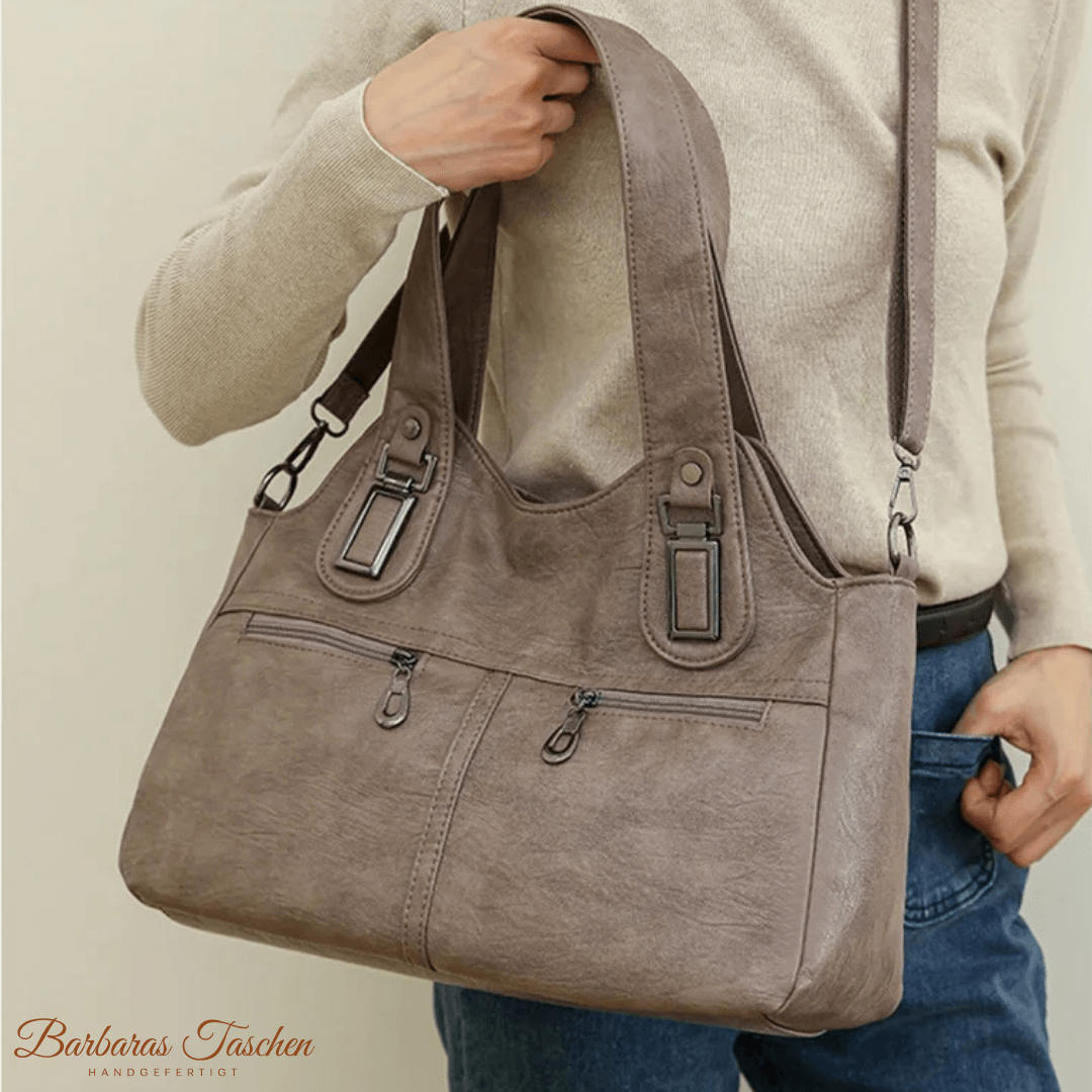 Slim Everyday Bag - Shoulder Bag-Calm Wears-Braun-Calm Wears