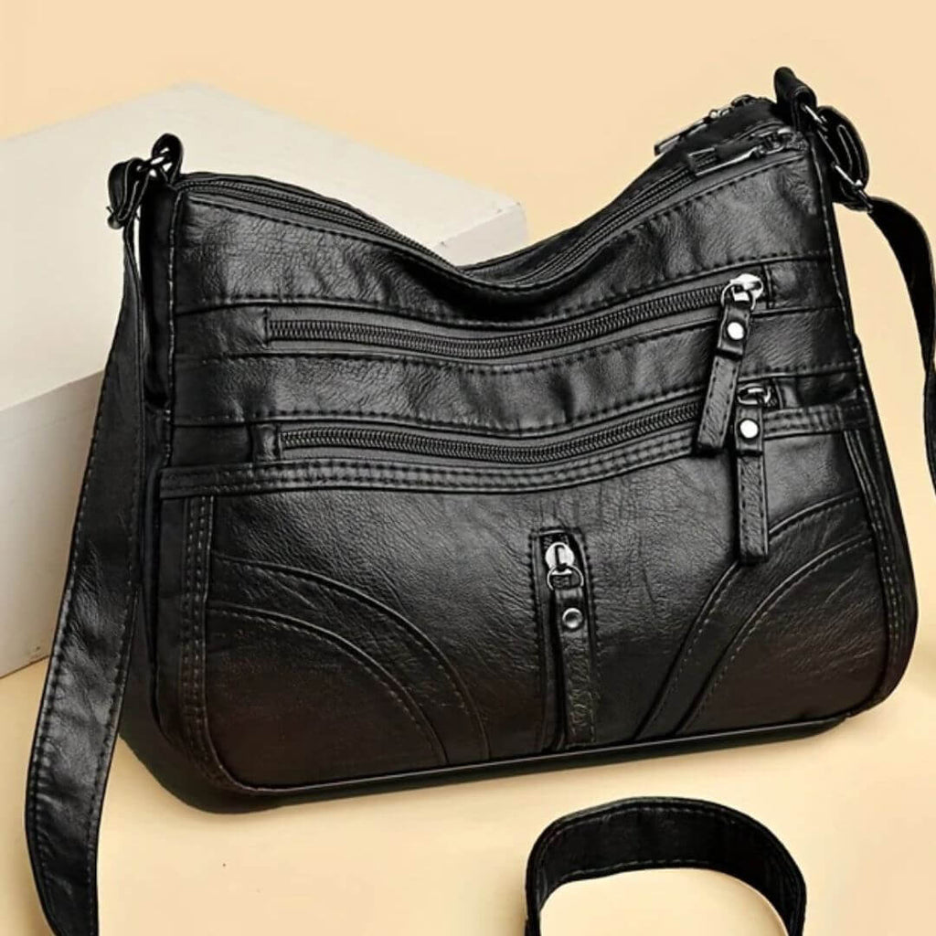 Zipper Companion - Crossbody Bag-Calm Wears-Braun-Calm Wears