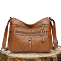Zipper Companion - Crossbody Bag-Calm Wears-Braun-Calm Wears