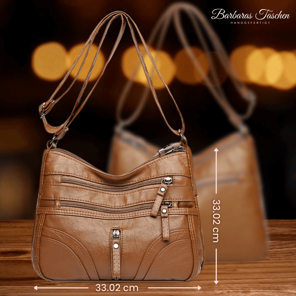 Zipper Companion - Crossbody Bag-Calm Wears-Braun-Calm Wears