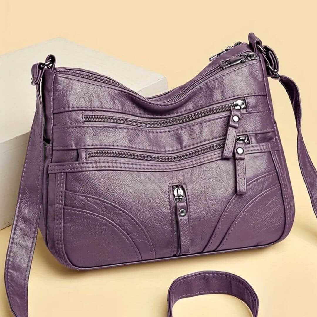Zipper Companion - Crossbody Bag-Calm Wears-Braun-Calm Wears