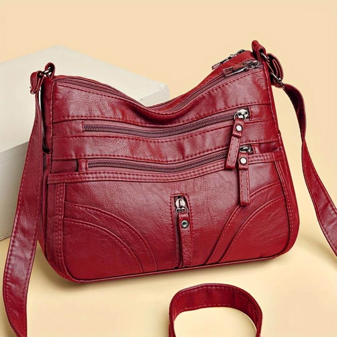 Zipper Companion - Crossbody Bag-Calm Wears-Braun-Calm Wears