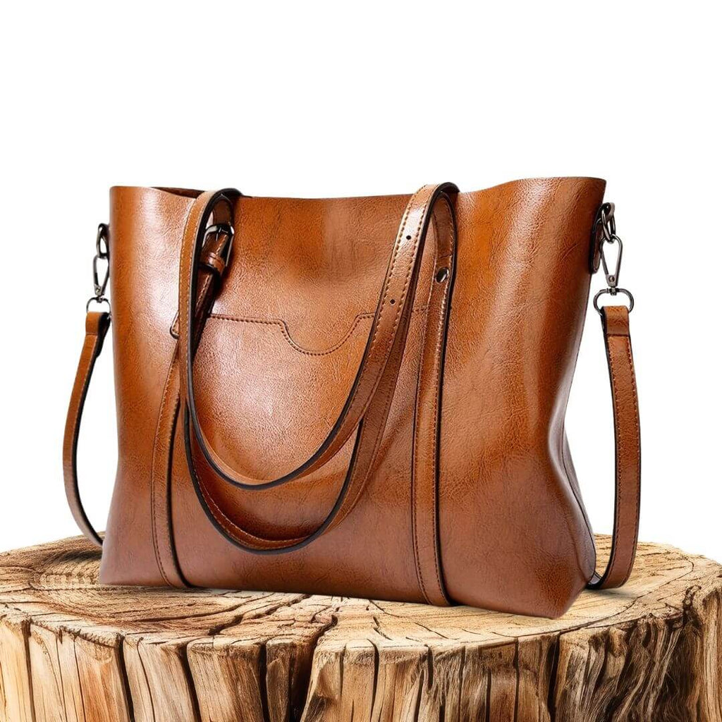Minimalist Essential Bag - Tote Bag-barbaras taschen20260417-Calm Wears-Braun-Calm Wears