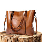 Minimalist Essential Bag - Tote Bag-barbaras taschen20260417-Calm Wears-Braun-Calm Wears