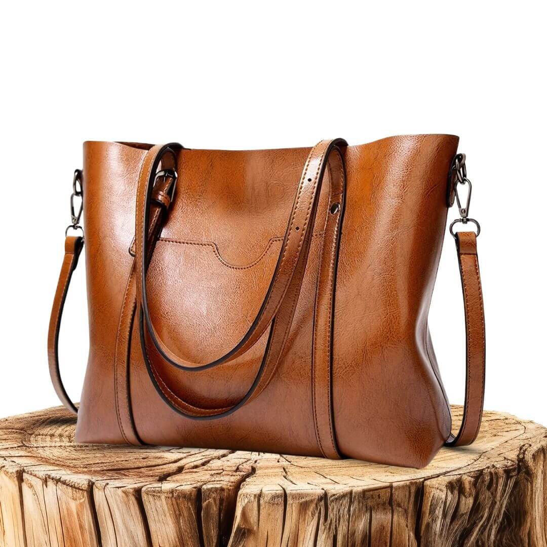 Minimalist Essential Bag - Tote Bag-barbaras taschen20260417-Calm Wears-Braun-Calm Wears