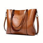 Minimalist Essential Bag - Tote Bag-barbaras taschen20260417-Calm Wears-Braun-Calm Wears