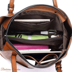 Minimalist Essential Bag - Tote Bag-barbaras taschen20260417-Calm Wears-Braun-Calm Wears