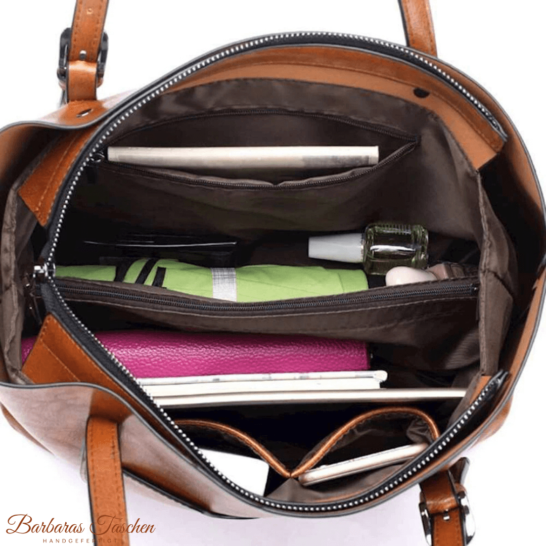 Minimalist Essential Bag - Tote Bag-barbaras taschen20260417-Calm Wears-Braun-Calm Wears