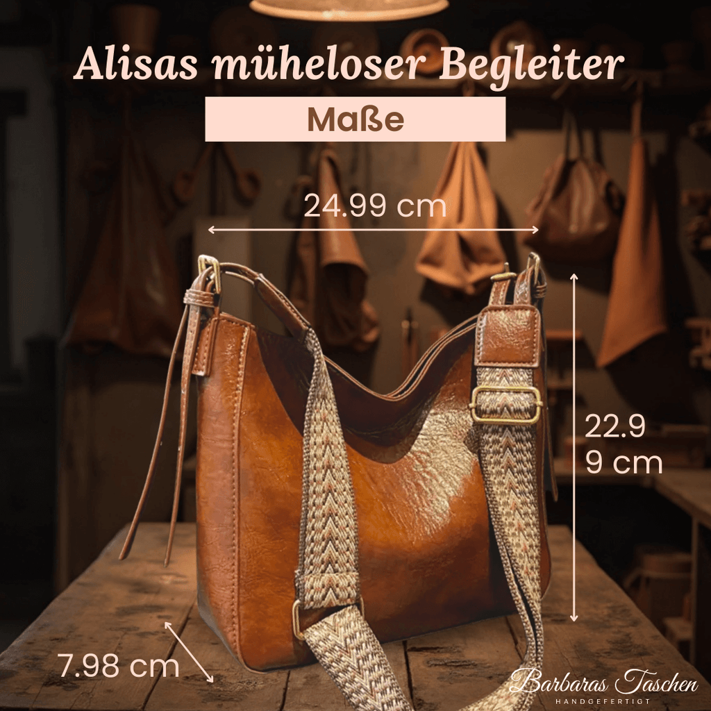Effortless bag - Shoulder bag-Calm Wears-Braun-Calm Wears