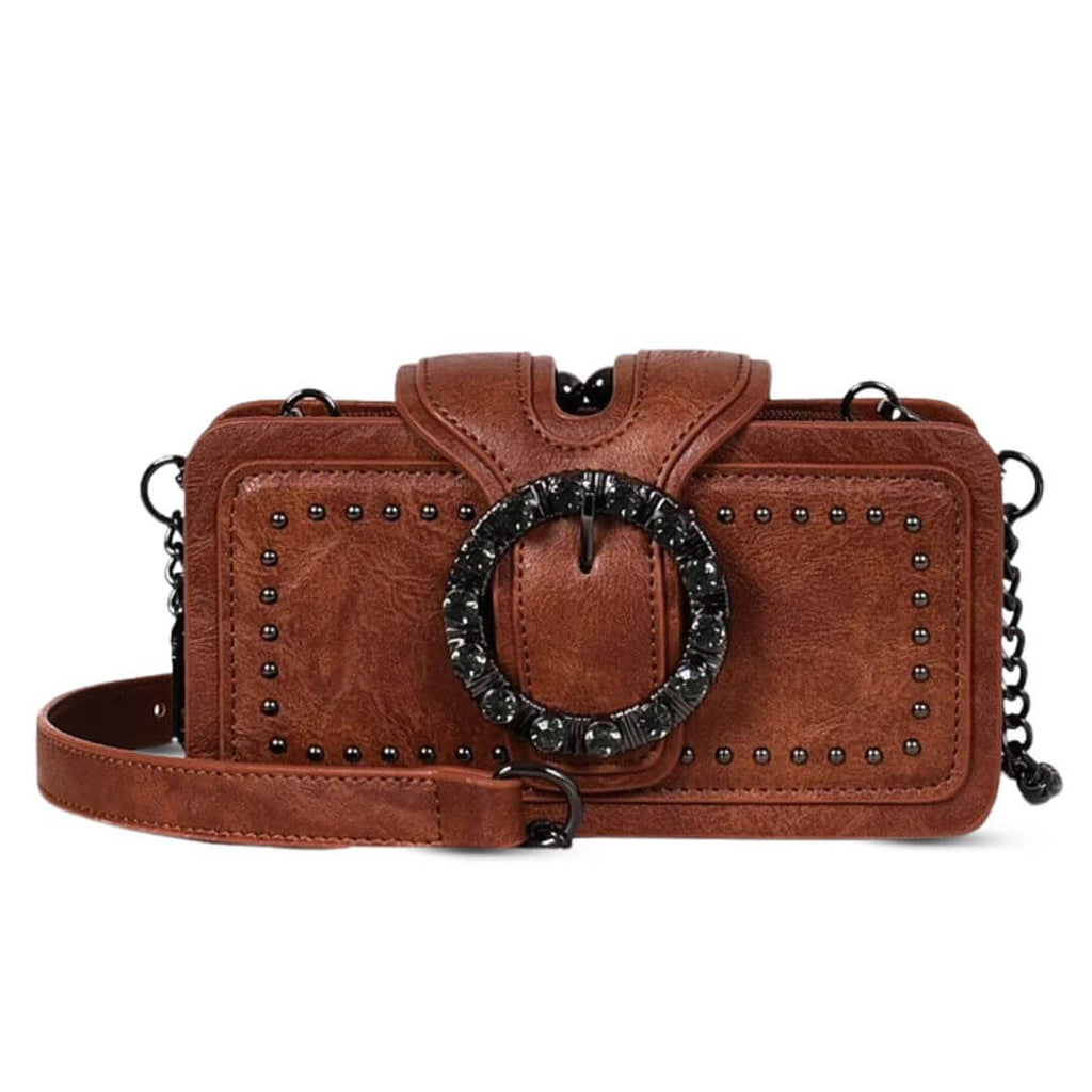 Stud-Muse - Mini-Crossbody-Bag-Calm Wears-Braun-Calm Wears