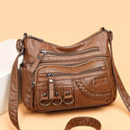 Slim Companion - Shoulder Bag-Calm Wears-Braun-Calm Wears