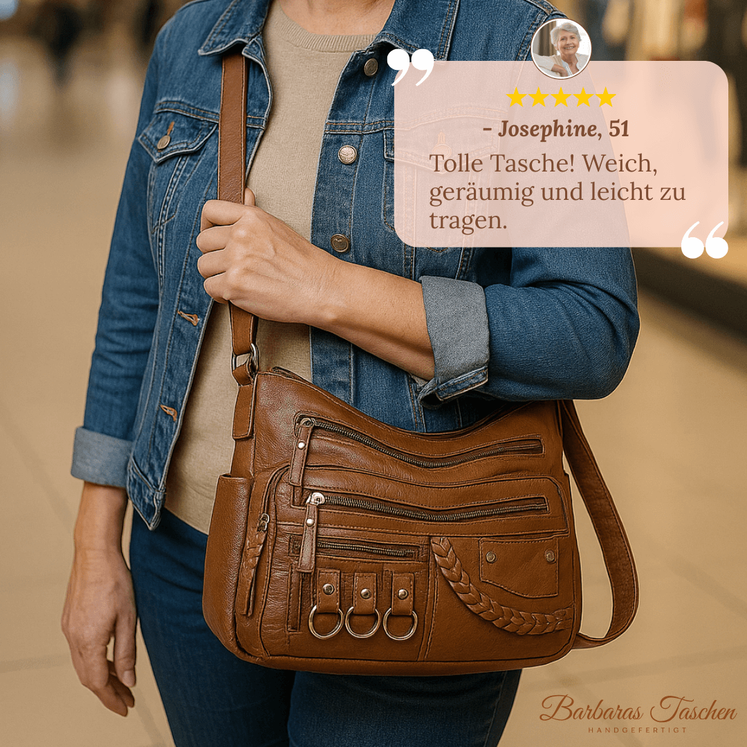 Slim Companion - Shoulder Bag-Calm Wears-Braun-Calm Wears