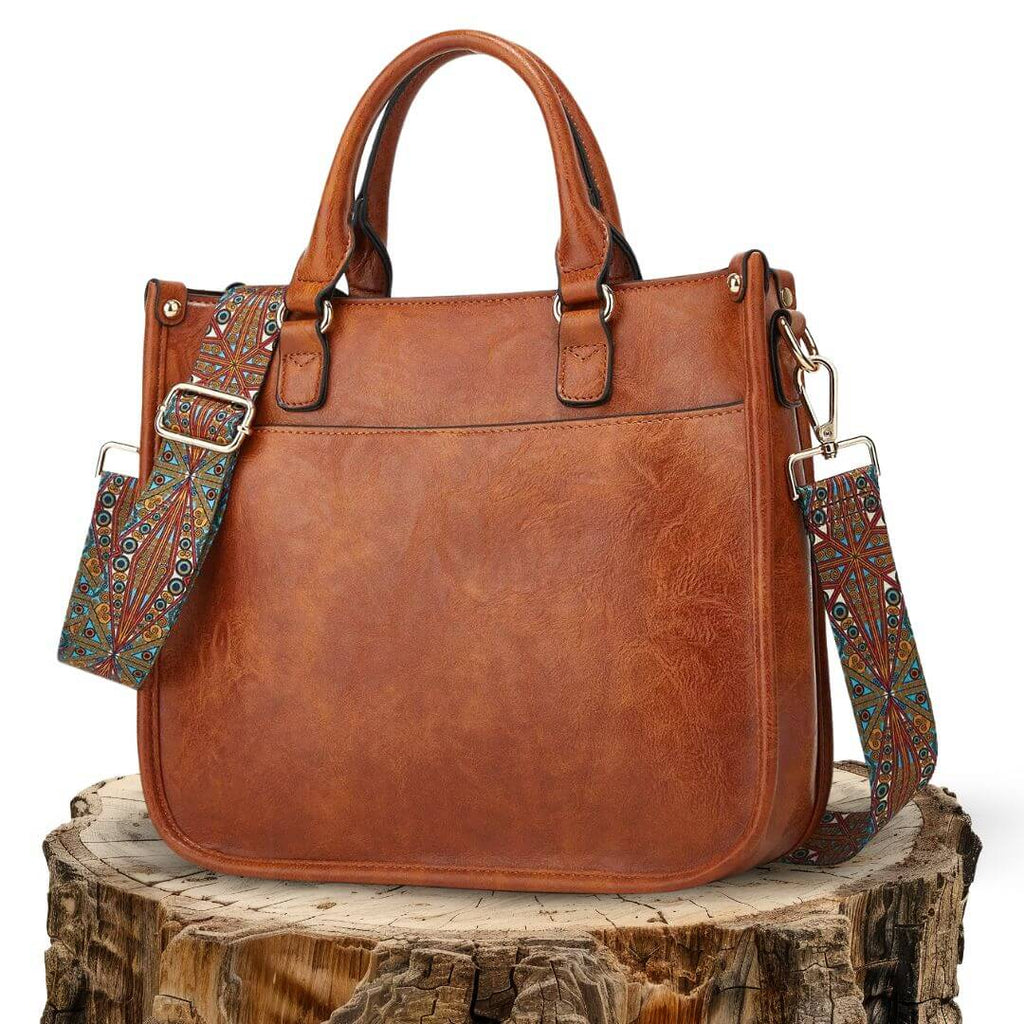 Timeless Chic - Handbag-Calm Wears-Braun-Calm Wears