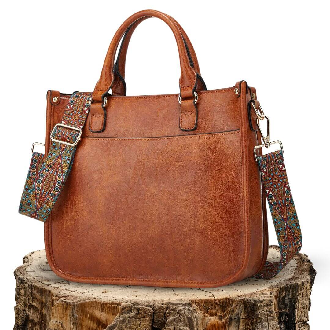 Timeless Chic - Handbag-Calm Wears-Braun-Calm Wears