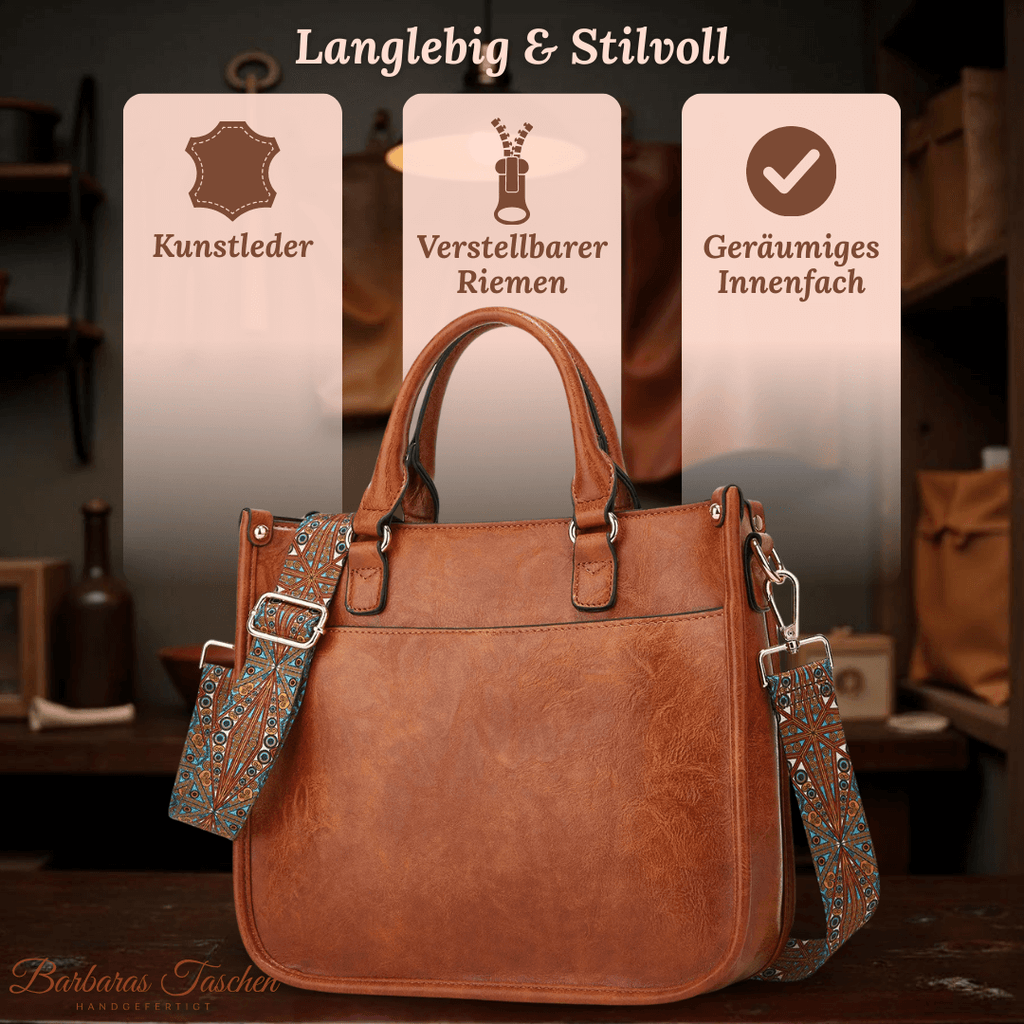 Timeless Chic - Handbag-Calm Wears-Braun-Calm Wears