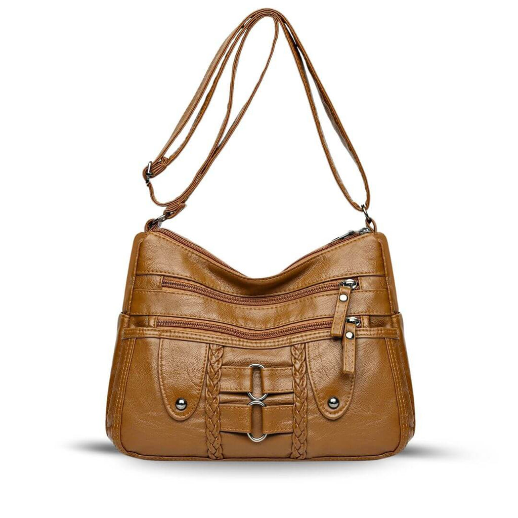 Effortless Charm - Crossbody Bag-Calm Wears-Braun-Calm Wears