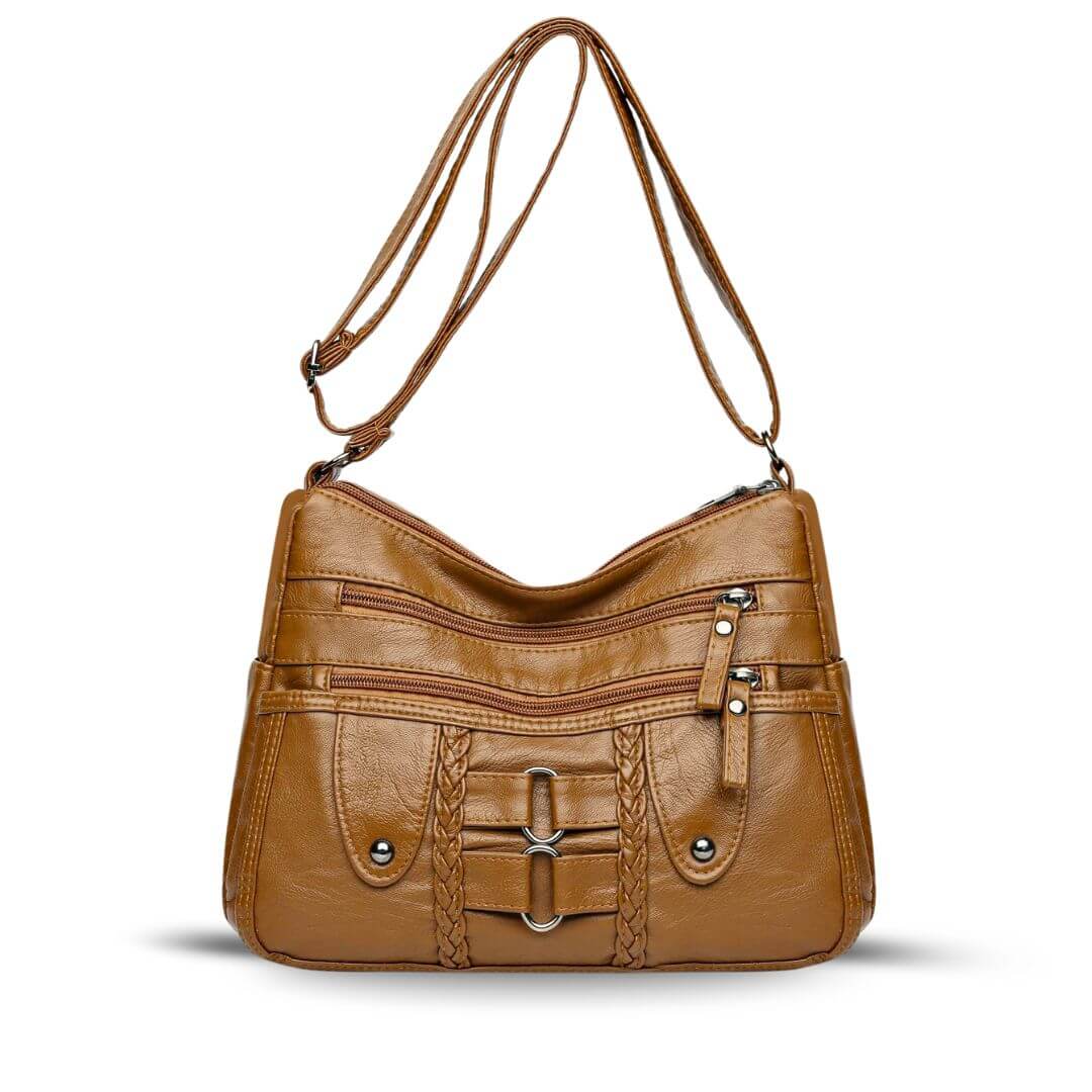 Effortless Charm - Crossbody Bag-Calm Wears-Braun-Calm Wears