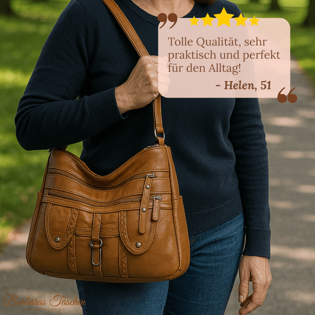 Effortless Charm - Crossbody Bag-Calm Wears-Braun-Calm Wears