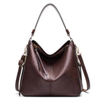 Timeless tote bag - handbag-Calm Wears-Braun-Calm Wears