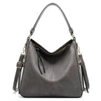 Timeless tote bag - handbag-Calm Wears-Braun-Calm Wears
