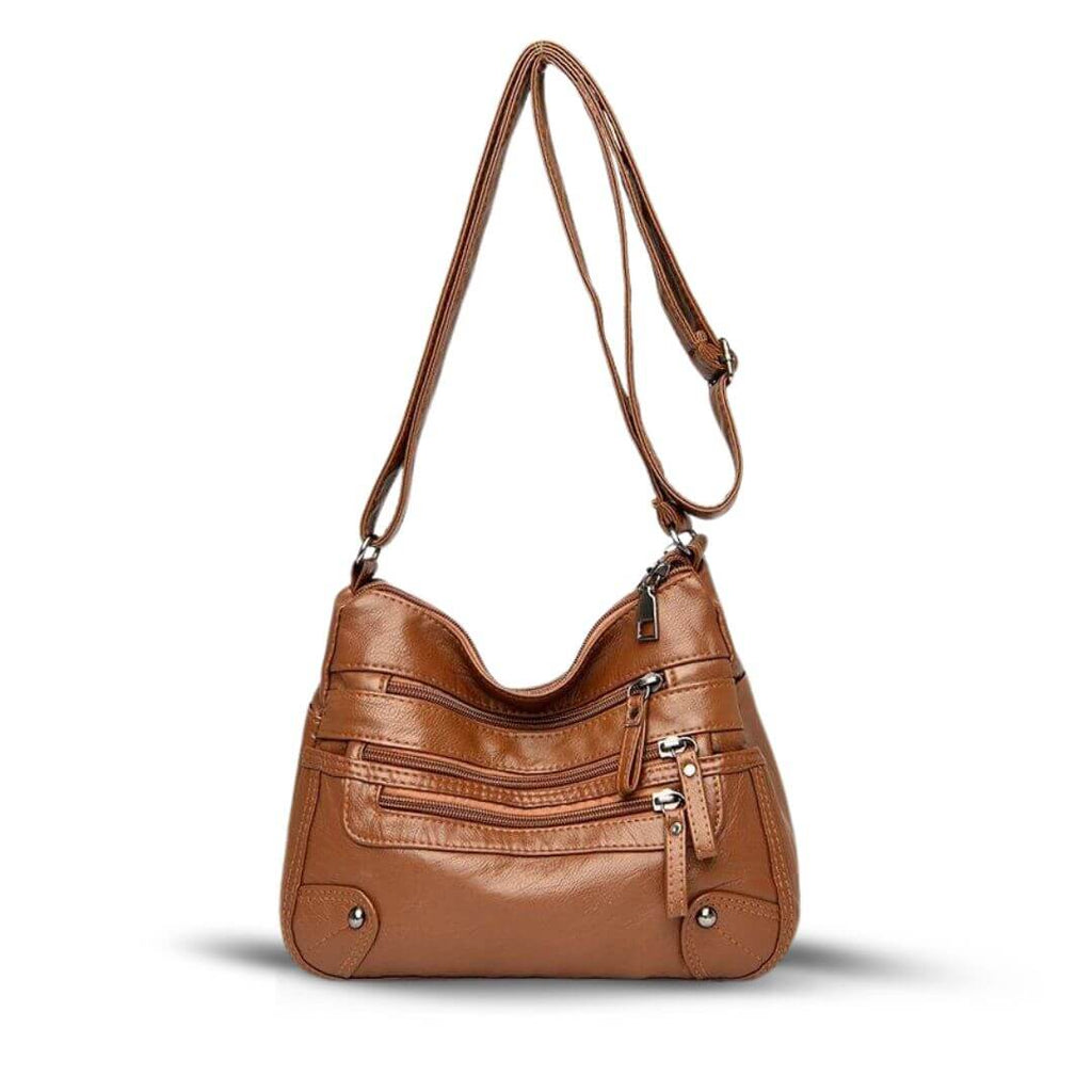 Slim Companion - Crossbody Bag-Calm Wears-Braun-Calm Wears