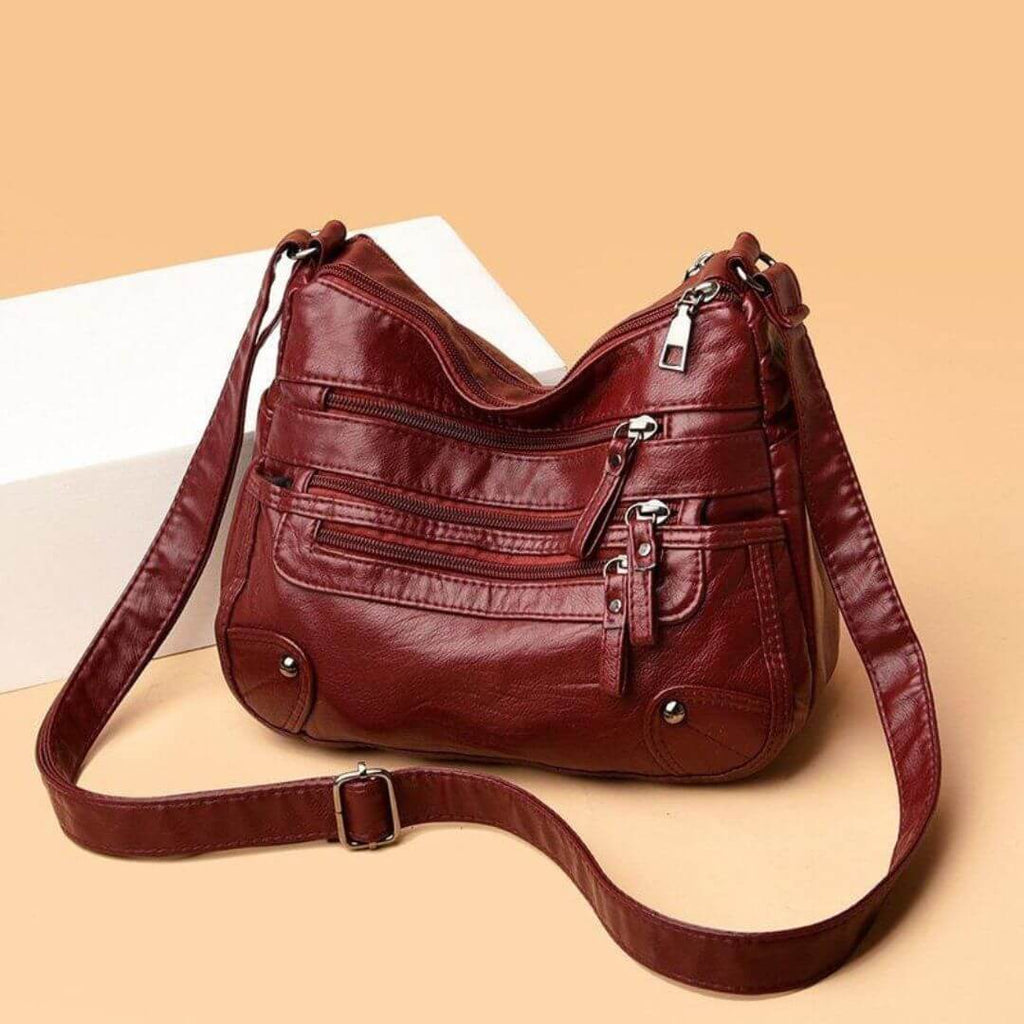 Slim Companion - Crossbody Bag-Calm Wears-Braun-Calm Wears