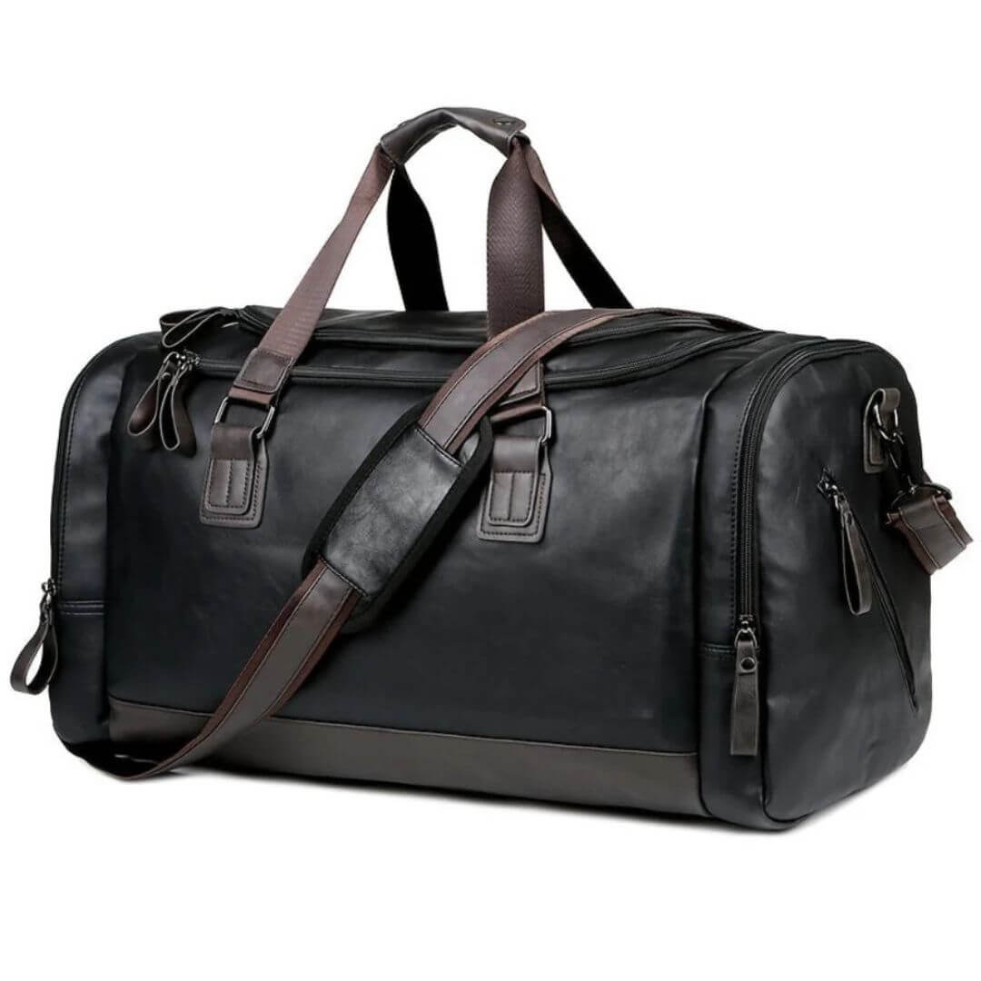 Travel-ready Essential - Travel bag-Calm Wears-Black-Brown-Calm Wears