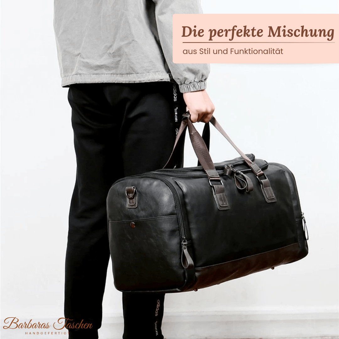 Travel-ready Essential - Travel bag-Calm Wears-Black-Brown-Calm Wears