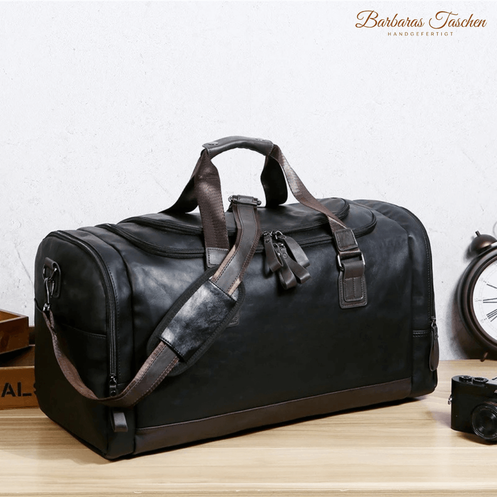 Travel-ready Essential - Travel bag-Calm Wears-Black-Brown-Calm Wears