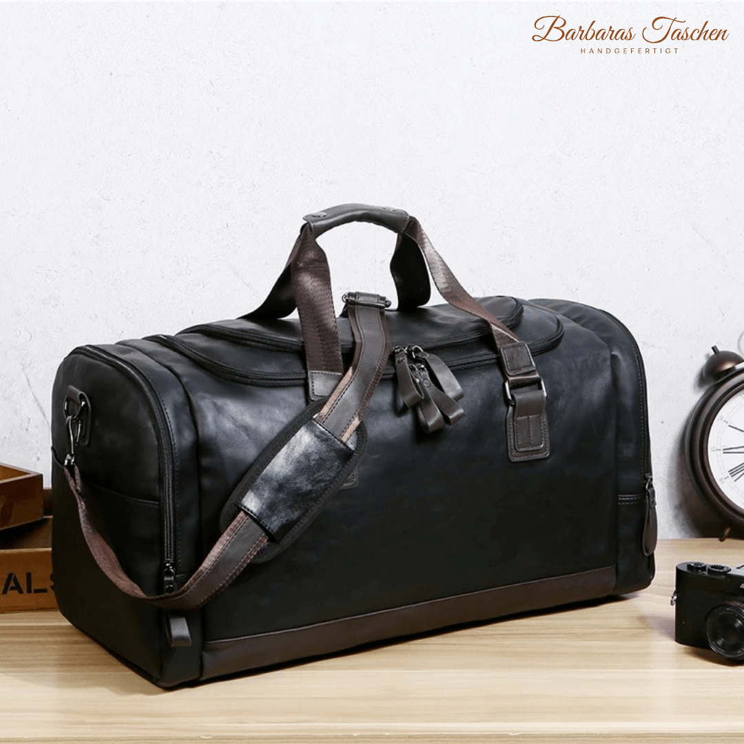 Travel-ready Essential - Travel bag-Calm Wears-Black-Brown-Calm Wears