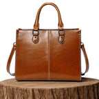 Well-groomed Tote Bag - Handbag-Calm Wears-Braun-Calm Wears
