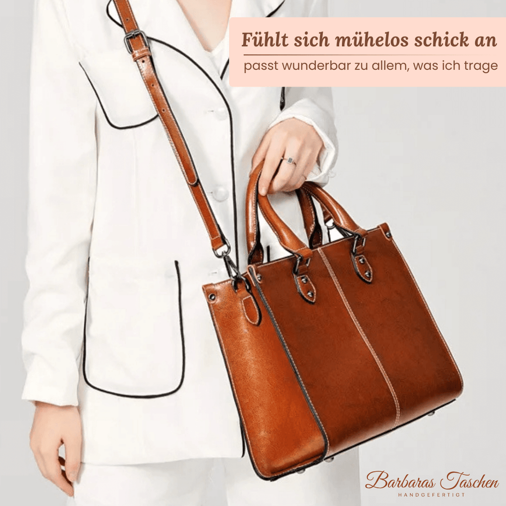 Well-groomed Tote Bag - Handbag-Calm Wears-Braun-Calm Wears