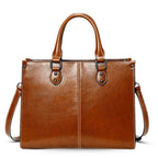 Well-groomed Tote Bag - Handbag-Calm Wears-Braun-Calm Wears