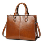 Well-groomed Tote Bag - Handbag-Calm Wears-Braun-Calm Wears