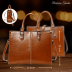 Well-groomed Tote Bag - Handbag-Calm Wears-Braun-Calm Wears