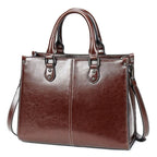 Well-groomed Tote Bag - Handbag-Calm Wears-Braun-Calm Wears