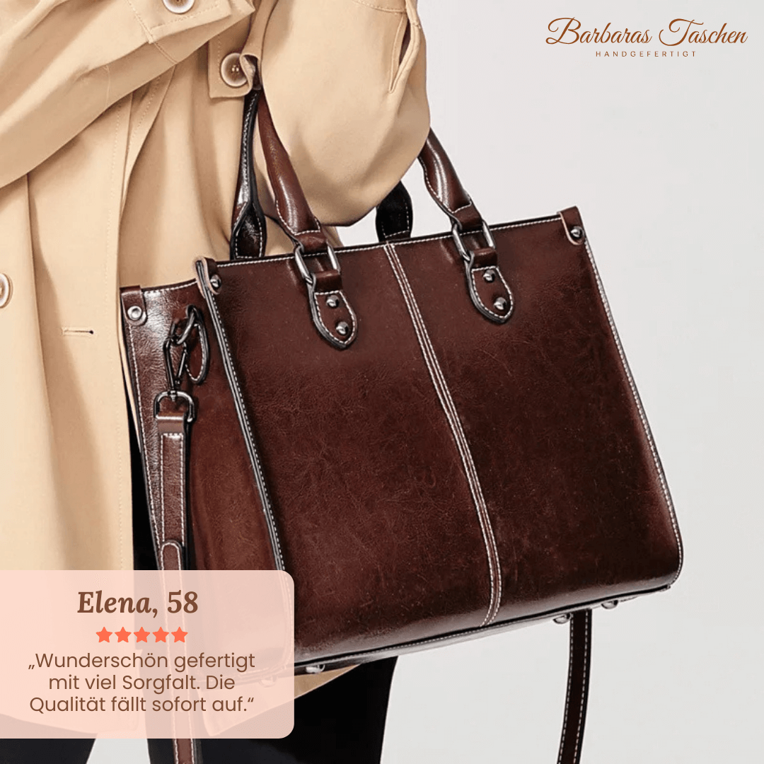 Well-groomed Tote Bag - Handbag-Calm Wears-Braun-Calm Wears
