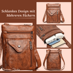 Slim Companion - Crossbody Bag-Calm Wears-Braun-Calm Wears
