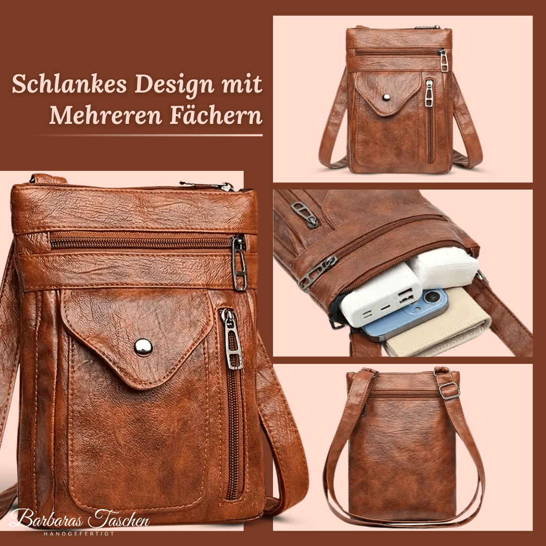 Slim Companion - Crossbody Bag-Calm Wears-Braun-Calm Wears