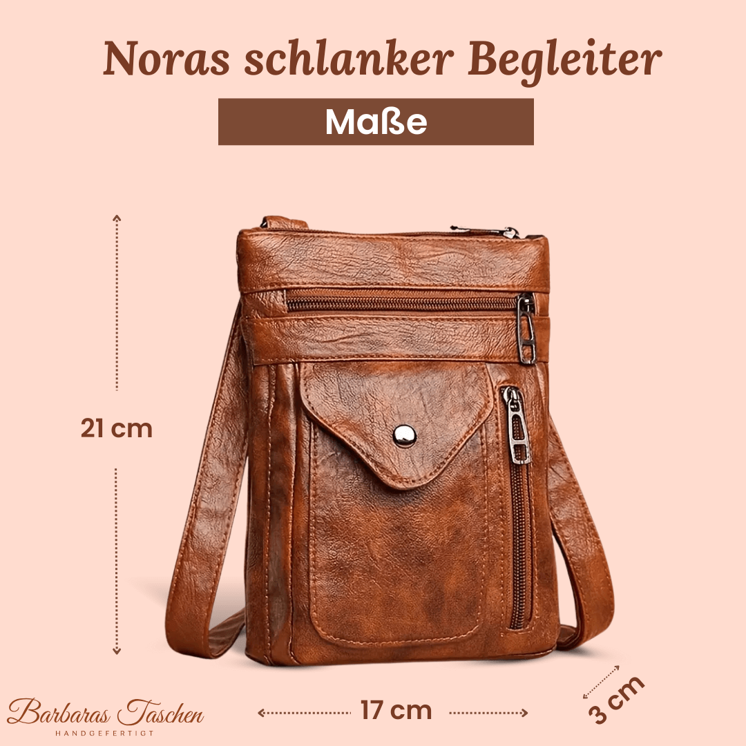 Slim Companion - Crossbody Bag-Calm Wears-Braun-Calm Wears