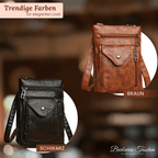 Slim Companion - Crossbody Bag-Calm Wears-Braun-Calm Wears