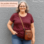 Slim Companion - Crossbody Bag-Calm Wears-Braun-Calm Wears
