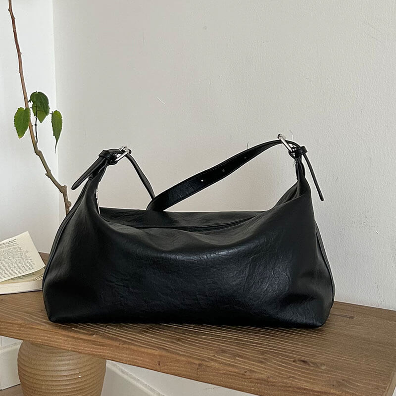 PU-Leather Crossbody Bag