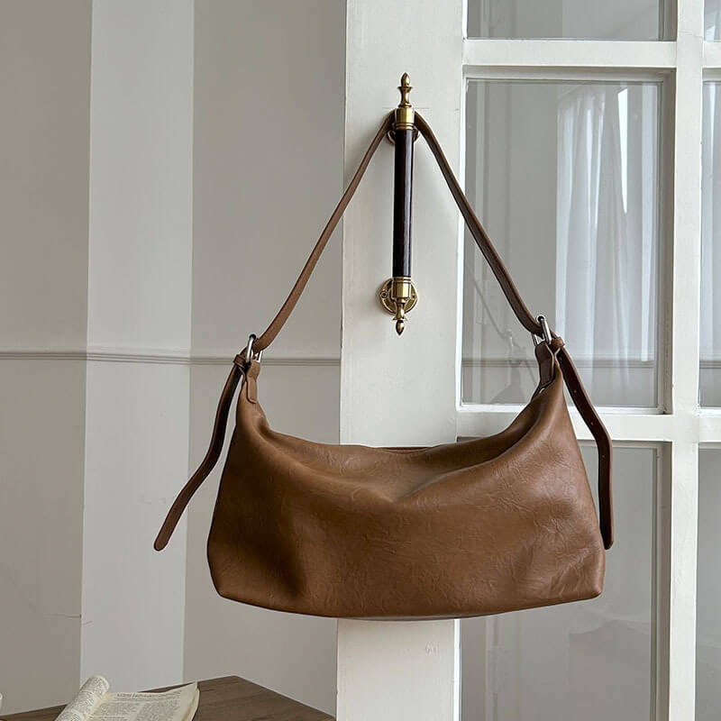 PU-Leather Crossbody Bag