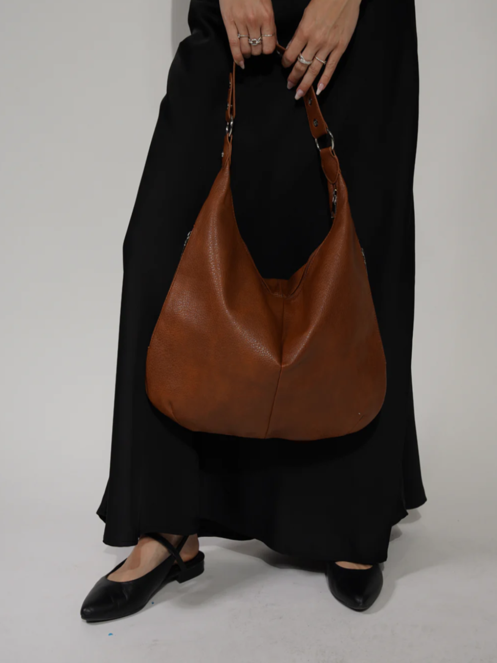 Luxury Soft Leather Tote Handbag-dione couture20260421-Calm Wears-Brown-Calm Wears
