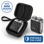 Compact Hard-Shell EVA Protective Travel Case For Mini Shaver