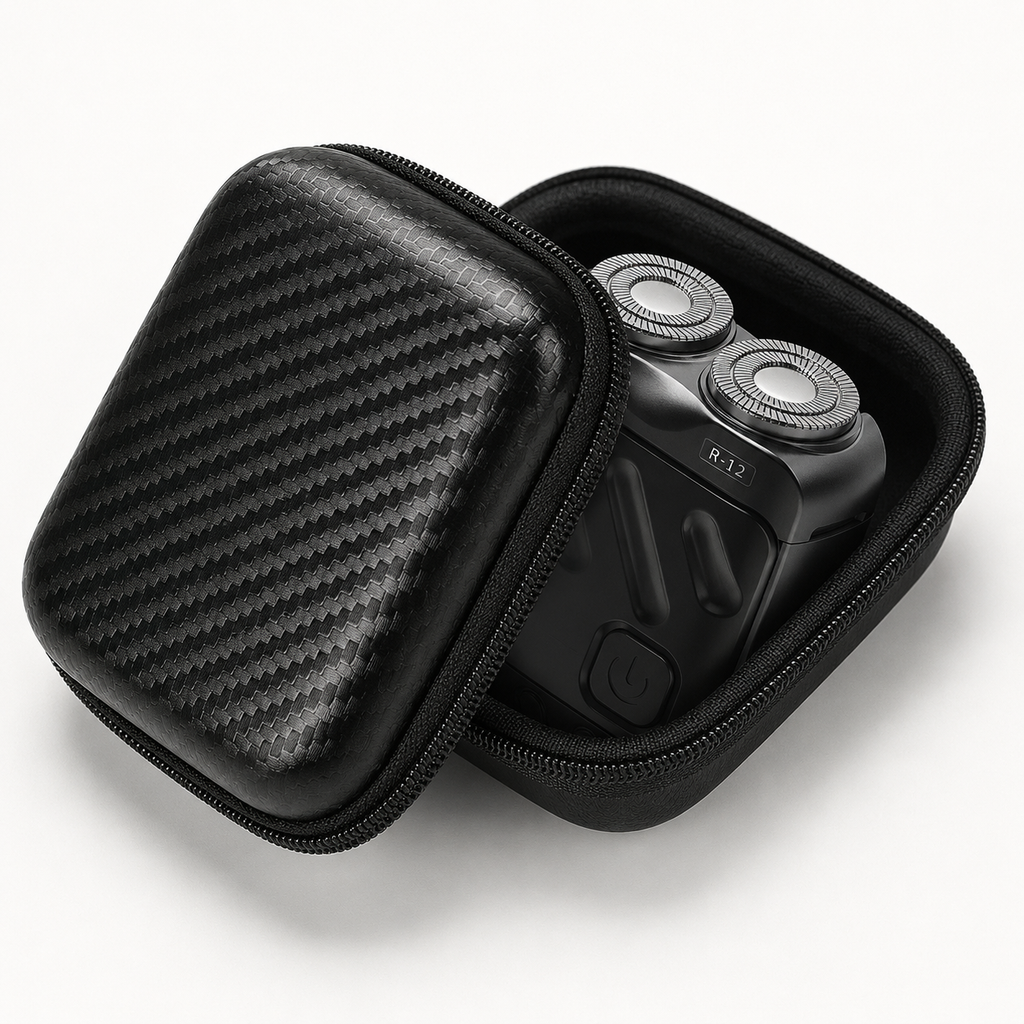 Compact Hard-Shell EVA Protective Travel Case For Mini Shaver