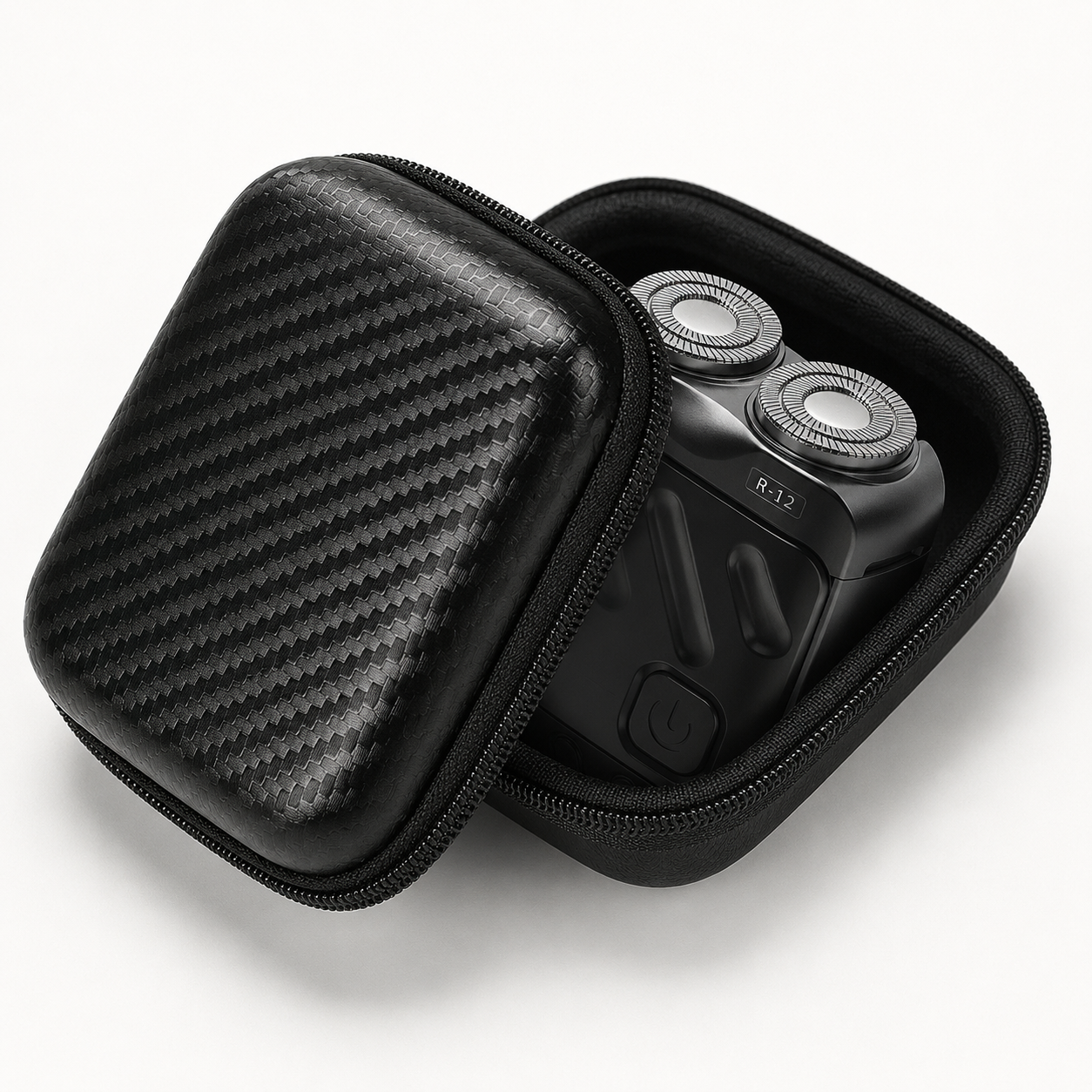 Compact Hard-Shell EVA Protective Travel Case For Mini Shaver