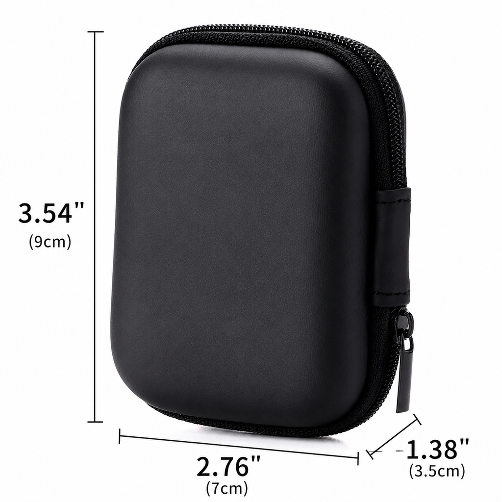 Compact Hard-Shell EVA Protective Travel Case For Mini Shaver